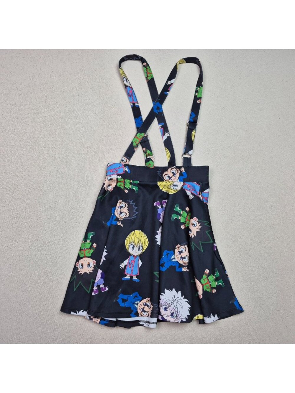 Hunter X Women's Chibi Anime Suspender Skirt Jojifuku Fairy Kei Sz XS 25/16